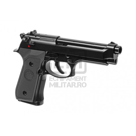 Pistol Airsoft GreenGas M9 V2 Full Metal GBB Black (WE)