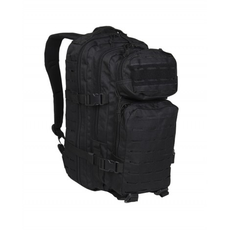 Rucsac Laser Cut US ASSAULT Negru Mil-Tec