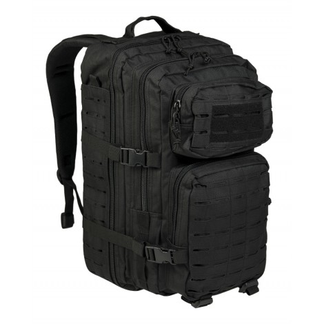 Rucsac Laser Cut US ASSAULT Negru Mil-Tec