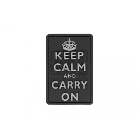 Patch Keep Calm Negru