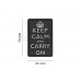 Patch Keep Calm Negru