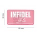 Patch Infidel Pink White