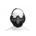 Masca Airsoft Invader Gear Steel Face Negru