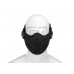 Masca Airsoft Invader Gear Lightweight Half Face Negru