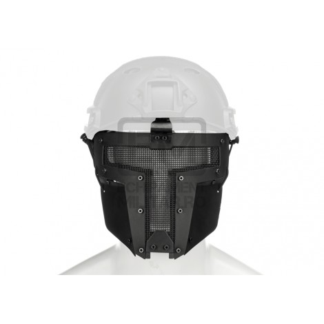 Masca Airsoft Pirate Arms Warrior Steel Face Negru