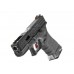 Pistol Airsoft G-Force 19 BK Silver Barrel Metal Version GBB