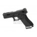 Pistol Airsoft G-Force 18C BK Silver Barrel Metal Version GBB