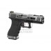 Pistol Airsoft G-Force 18C SV Silver Barrel Metal Version GBB