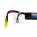 LiPo 7.4V 1100mAh 20C Stock Tube Type