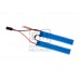 Lipo 7.4V 1300mAh 25C Twin Type