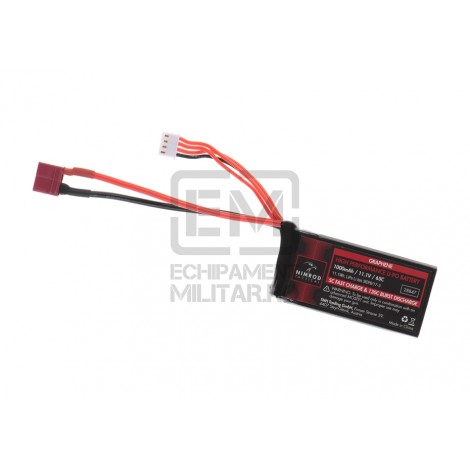 Lipo 11.1V 1000mAh 65C Graphene PEQ Type T-Plug