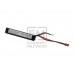 Lipo 11.1V 1100mAh 20C Stock Tube Type T-Plug