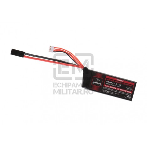 Lipo 11.1V 1500mAh 65C Graphene Mini Type
