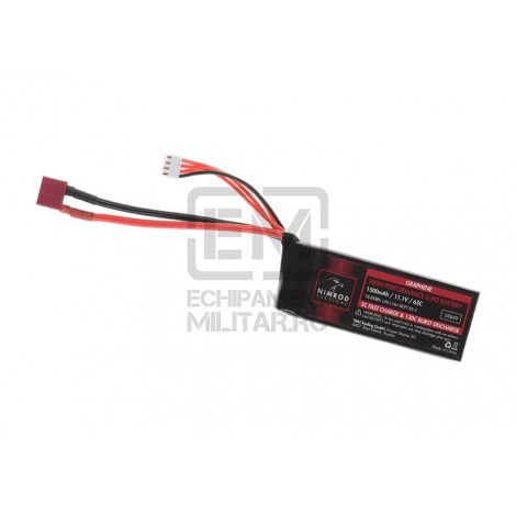 Lipo 11.1V 1500mAh 65C Graphene Mini Type T-Plug